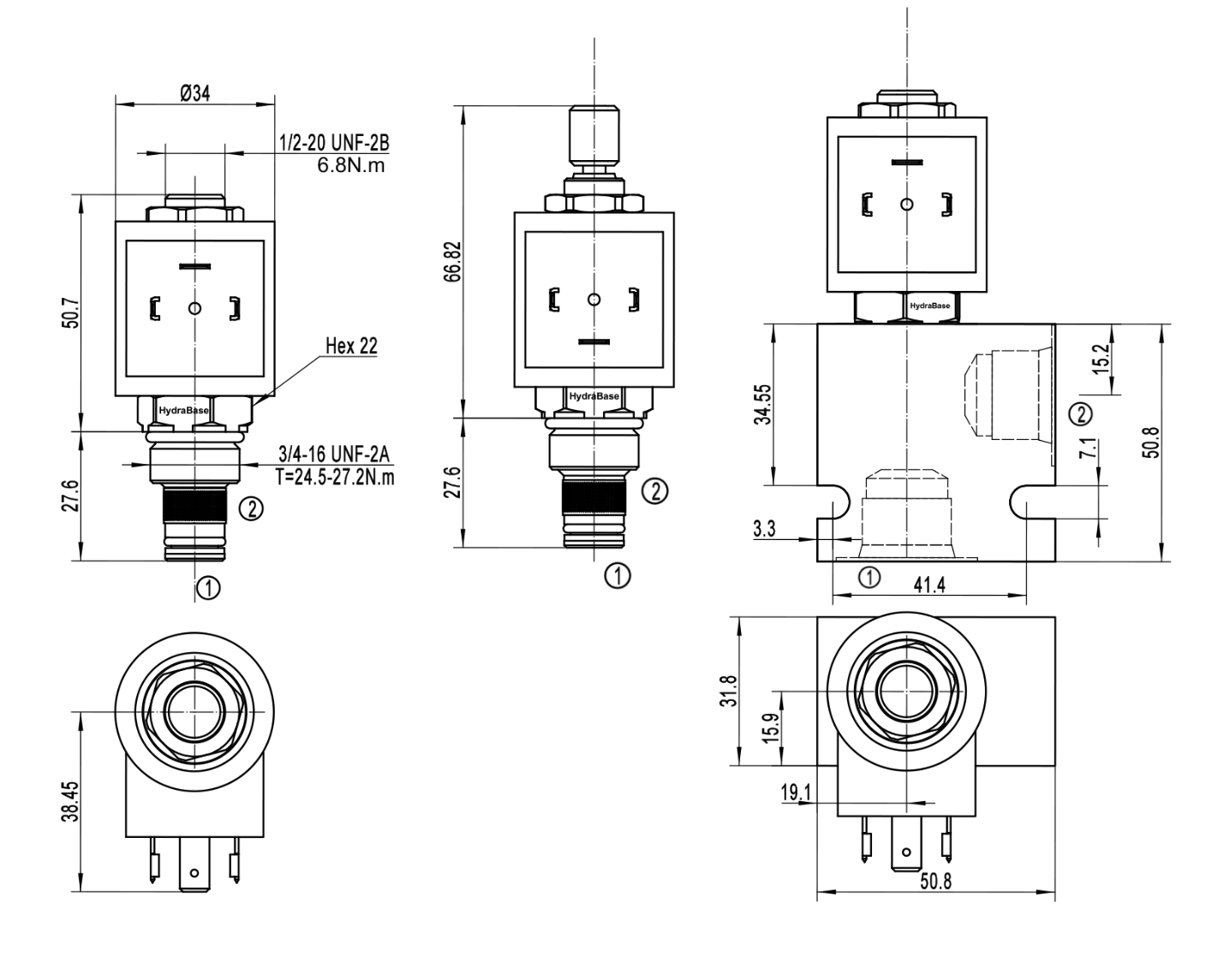 Solenoid Valve SV08-Z0